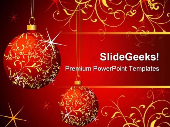 Detail Christmas Ppt Template Nomer 41