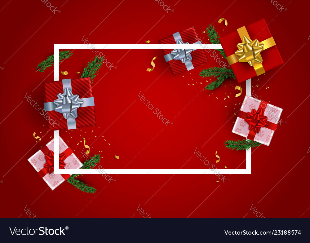 Detail Christmas Present Template Nomer 23