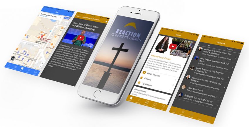 Detail Church App Template Nomer 27