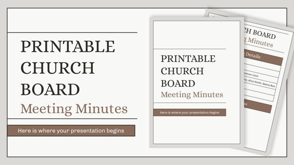 Detail Church Presentation Template Nomer 19