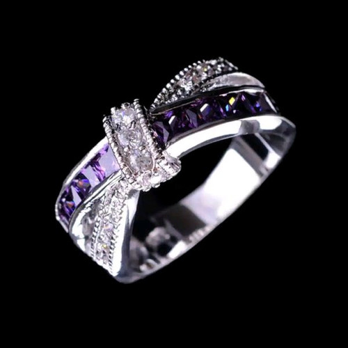 Detail Cincin Batu Kecubung Ungu Untuk Wanita Nomer 38