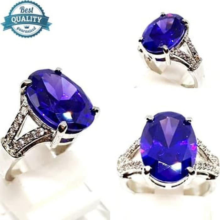 Detail Cincin Batu Kecubung Ungu Untuk Wanita Nomer 40