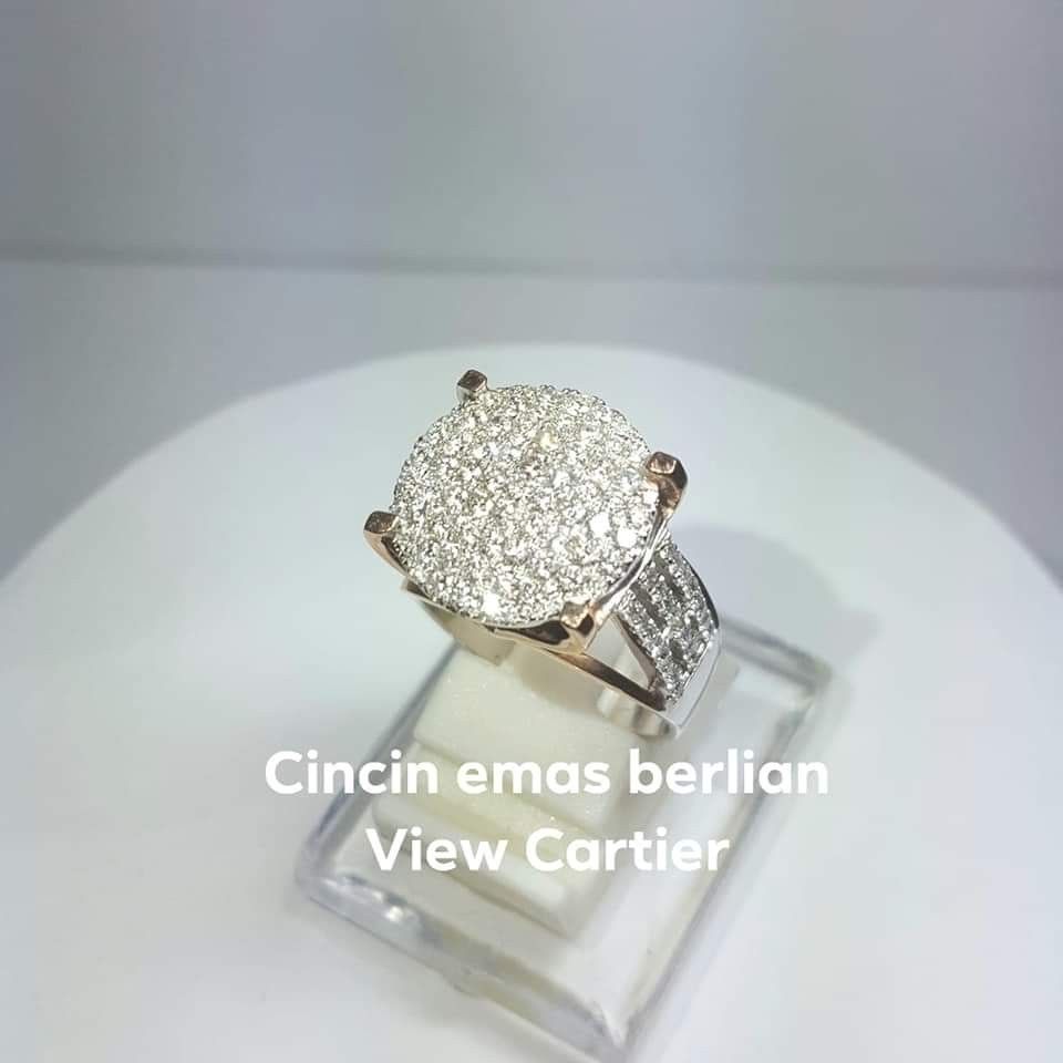 Detail Cincin Emas Cartier Nomer 43