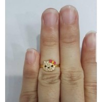 Detail Cincin Emas Hello Kitty Nomer 17