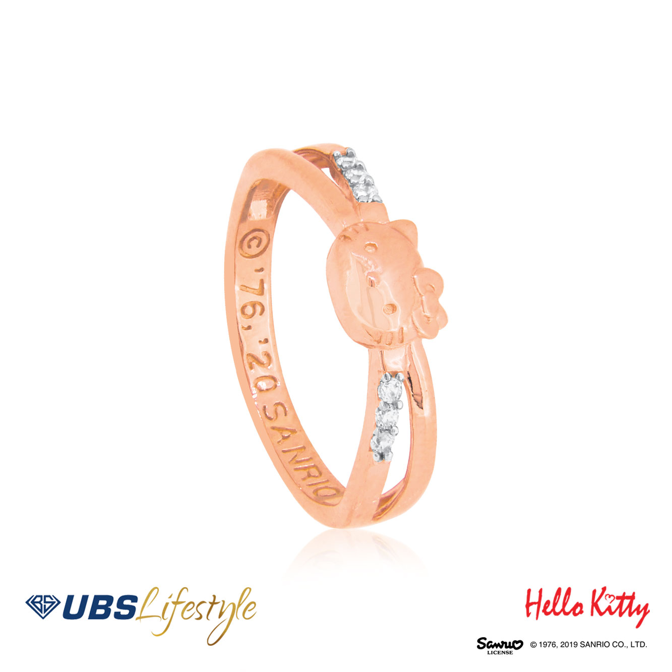 Detail Cincin Emas Hello Kitty Nomer 25