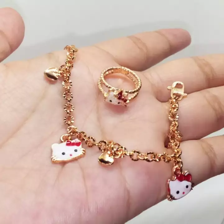 Detail Cincin Emas Hello Kitty Nomer 51