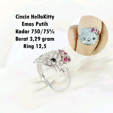 Detail Cincin Hello Kitty Terbaru Nomer 23