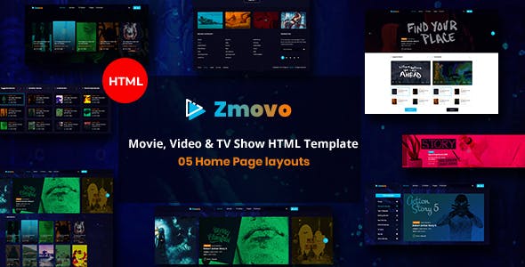 Detail Cinema Html Template Nomer 38