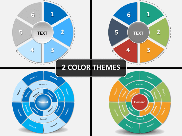 Detail Circle Diagram Template Nomer 4