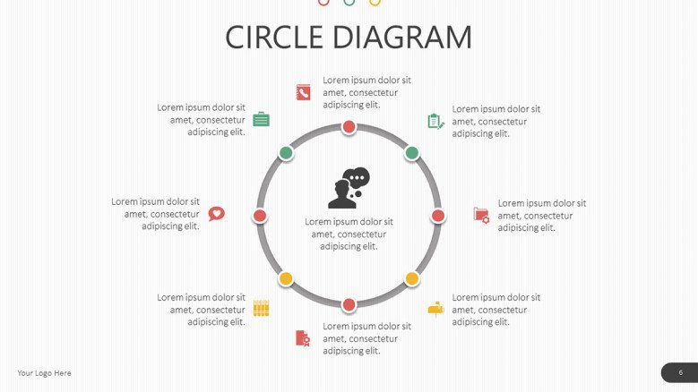 Detail Circle Diagram Template Nomer 40