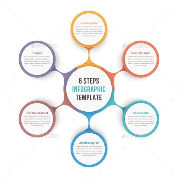 Detail Circle Infographic Template Nomer 19