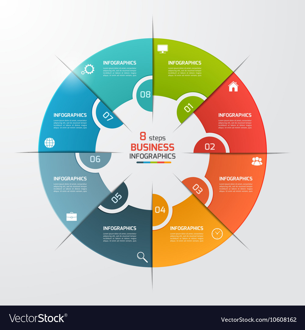 Detail Circle Infographic Template Nomer 23