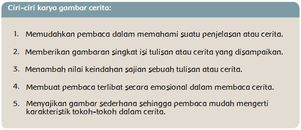 Detail Ciri Ciri Gambar Bercerita Nomer 4