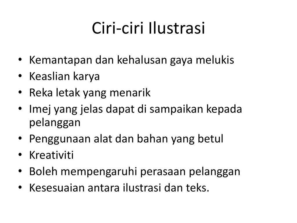 Detail Ciri Ciri Gambar Ilustrasi Nomer 11