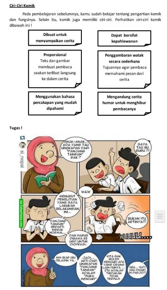 Detail Ciri Ciri Gambar Komik Nomer 14