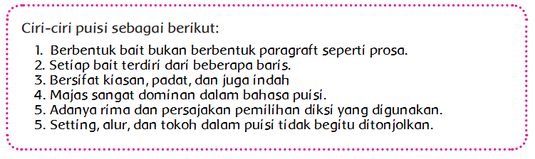 Detail Ciri Ciri Puisi Untuk Anak Sd Nomer 10