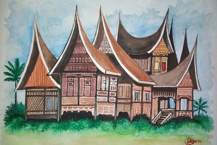 Detail Ciri Ciri Rumah Adat Sumatera Barat Nomer 28