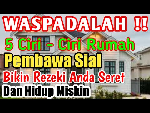 Detail Ciri Ciri Rumah Seret Rezeki Nomer 18