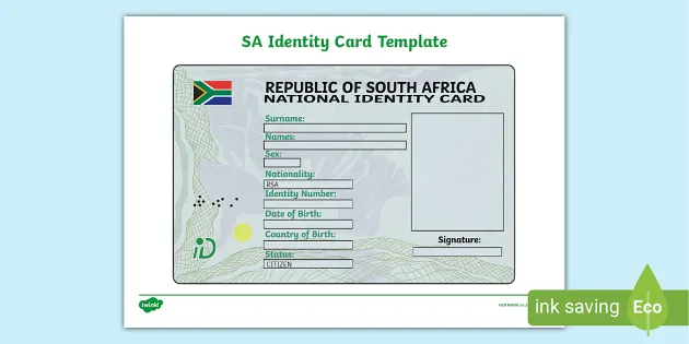 Detail Citizen Card Template Nomer 28