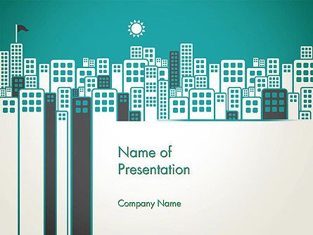Detail City Ppt Template Nomer 24