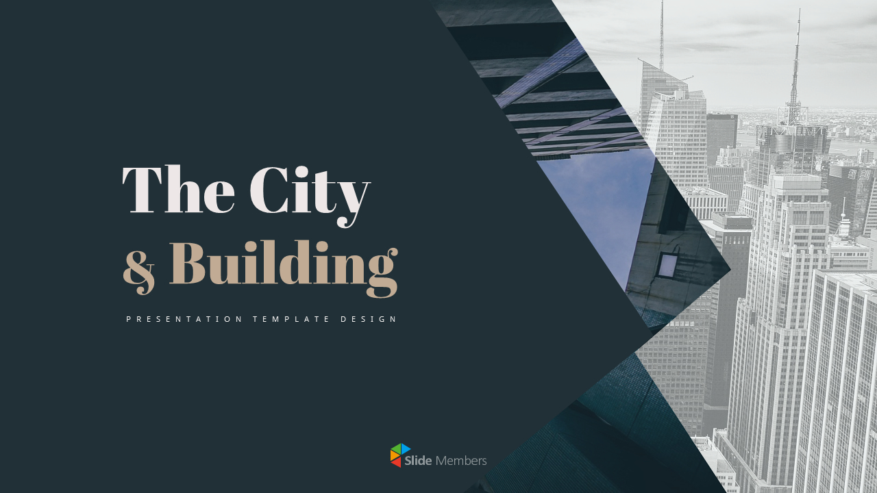 Detail City Template Powerpoint Nomer 18