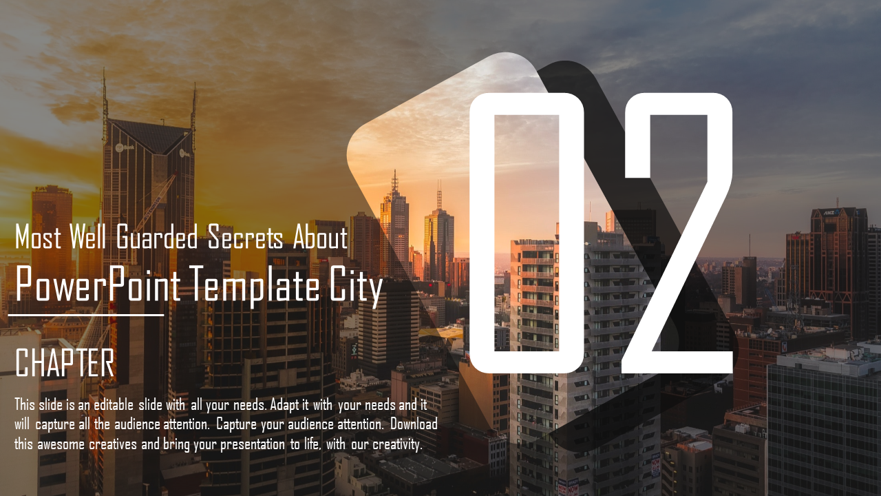 Detail City Template Powerpoint Nomer 25