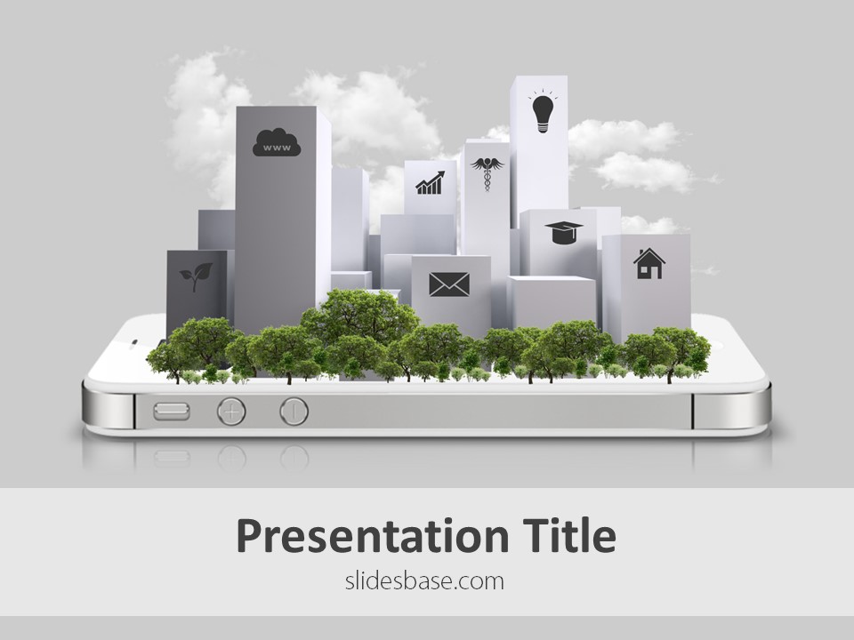 Detail City Template Powerpoint Nomer 26