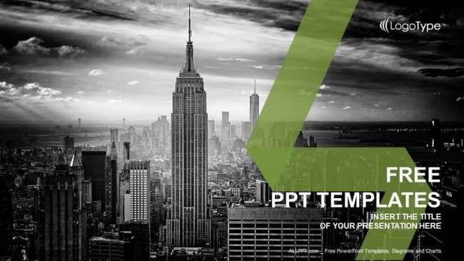 Detail City Template Powerpoint Nomer 33