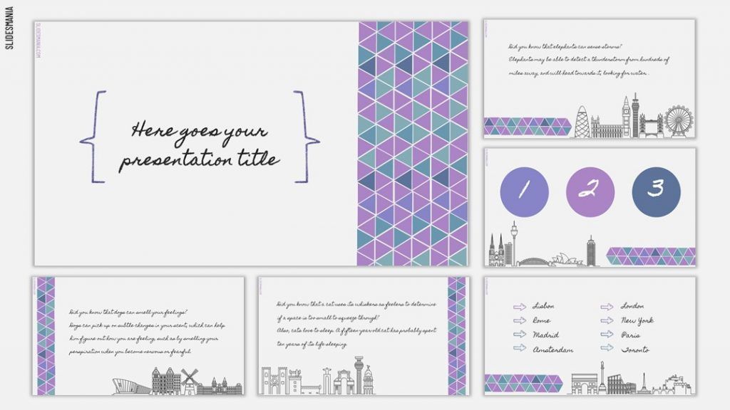 Detail City Template Powerpoint Nomer 37