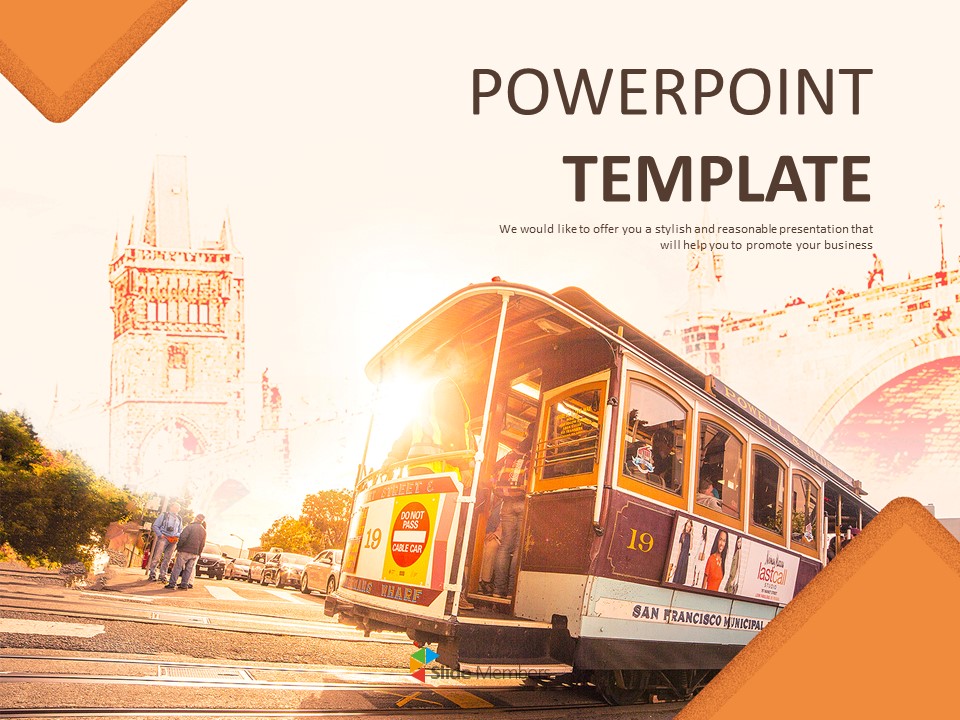 Detail City Template Powerpoint Nomer 50