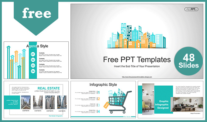 Detail City Template Powerpoint Nomer 7