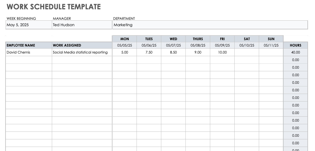 Detail Class Duty Roster Template Nomer 41