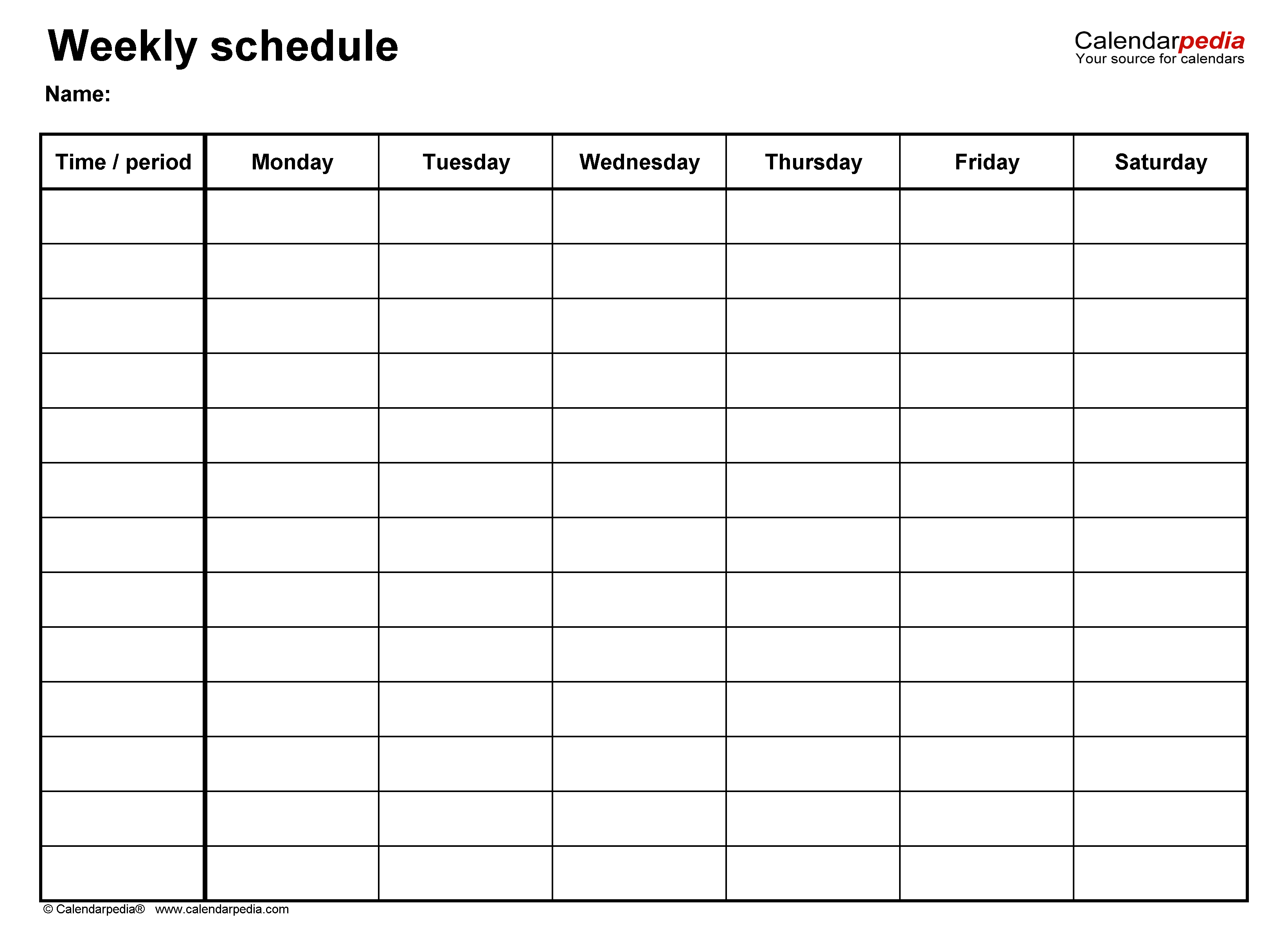 Detail Class Duty Roster Template Nomer 44