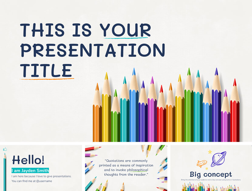 Detail Class Presentation Template Nomer 47