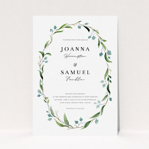 Detail Classic Invitation Card Template Nomer 15