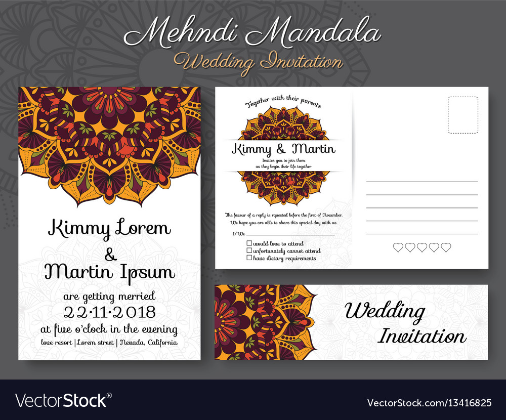 Detail Classic Invitation Card Template Nomer 6