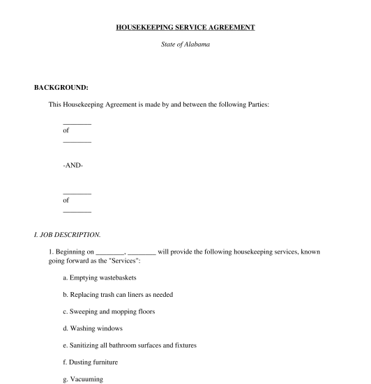 Detail Cleaning Service Contract Template Nomer 32