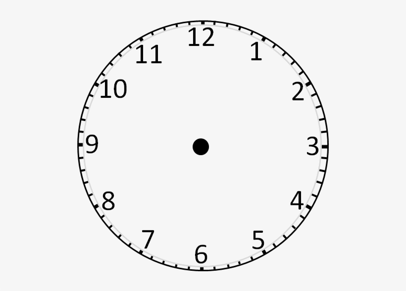 Detail Clock Hands Template Nomer 7