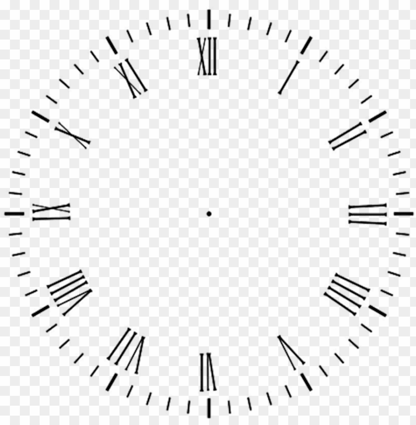 Detail Clock Hands Template Nomer 16