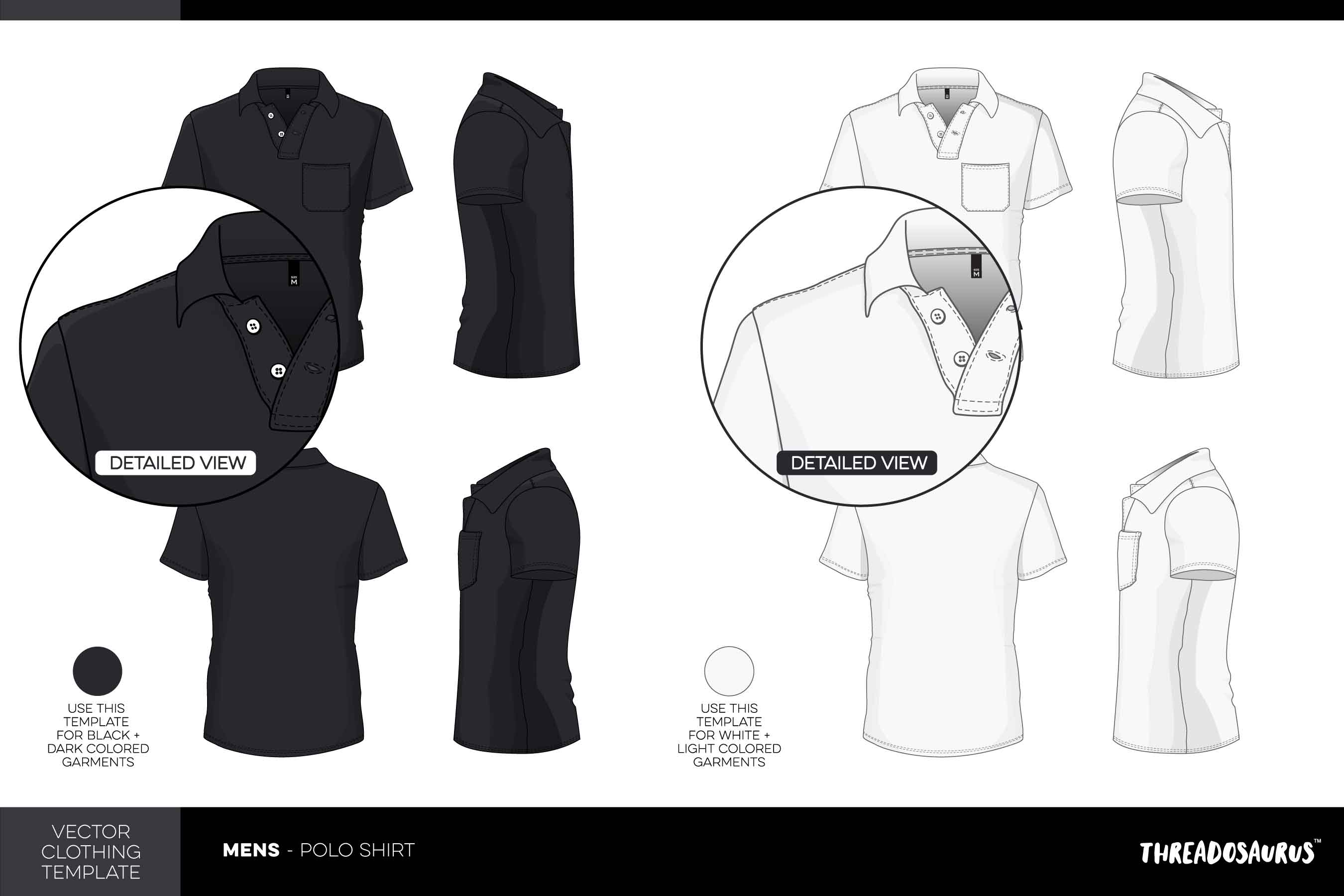 Detail Clothing Tech Pack Template Nomer 48