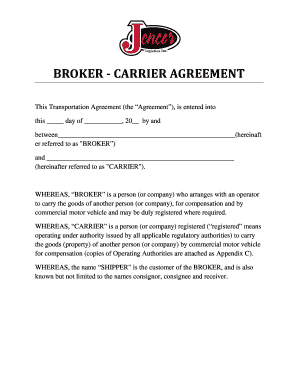 Detail Co Broker Agreement Template Nomer 45