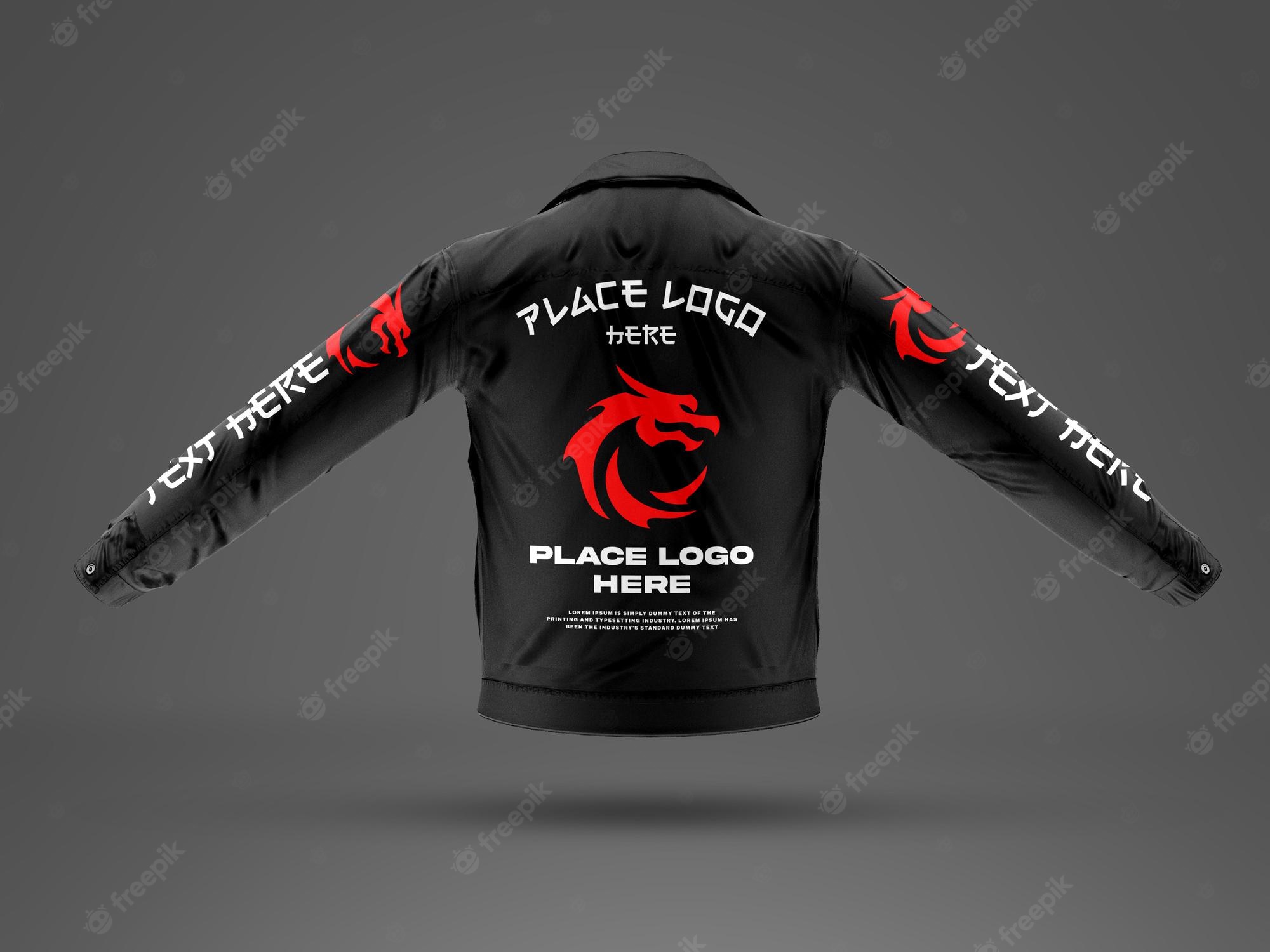 Detail Coach Jacket Vector Template Nomer 46