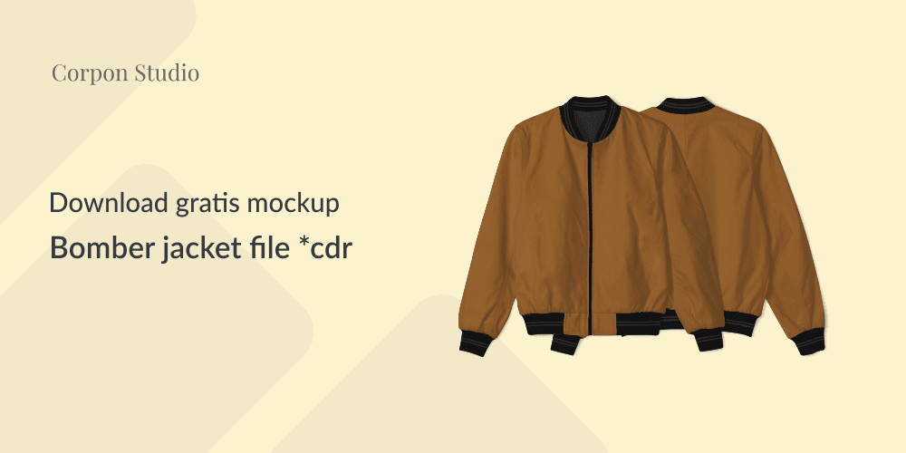 Detail Coach Jacket Vector Template Nomer 50