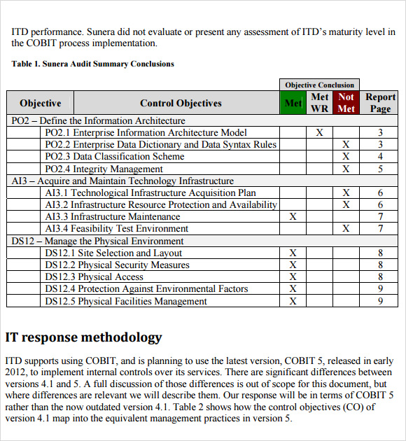 Detail Cobit 5 Assessment Template Nomer 23