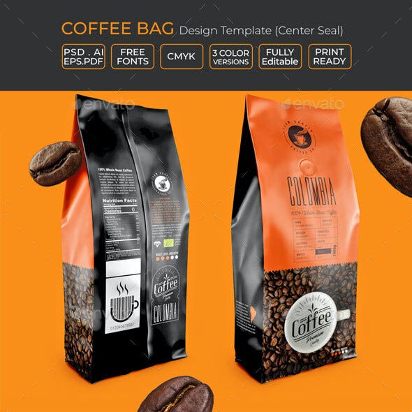 Detail Coffee Box Template Nomer 25