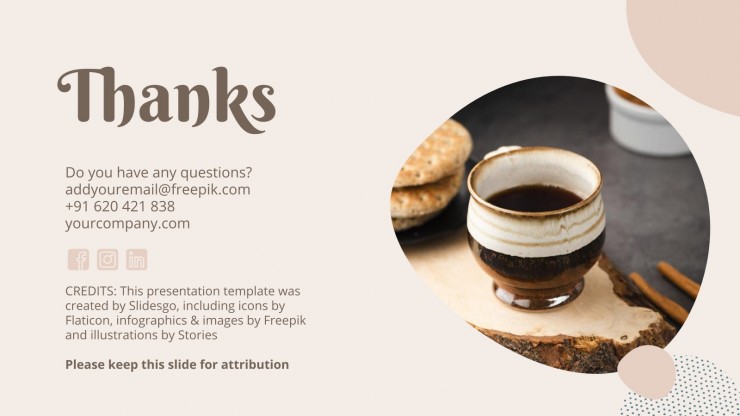 Detail Coffee Ppt Template Nomer 22
