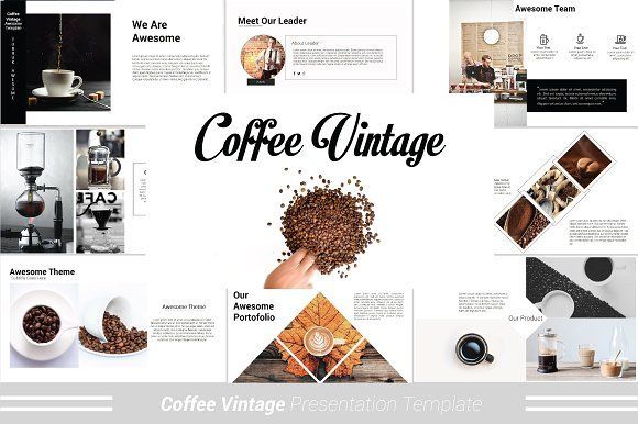 Detail Coffee Ppt Template Nomer 24