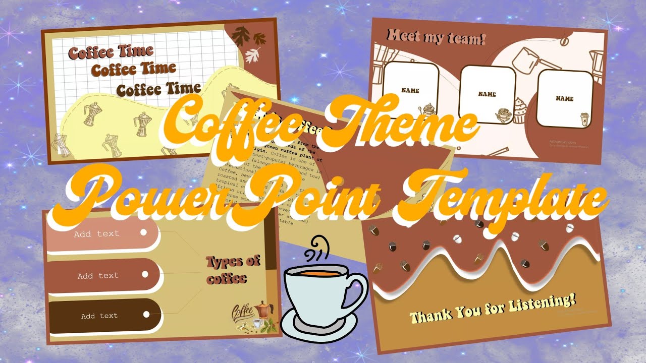 Detail Coffee Ppt Template Nomer 28