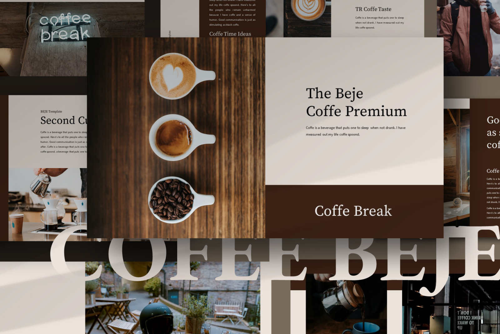 Detail Coffee Ppt Template Nomer 29