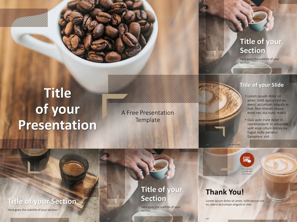 Detail Coffee Ppt Template Nomer 5